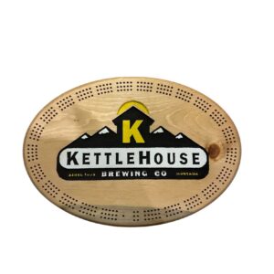 Custom KettleHouse Cribbage Board
